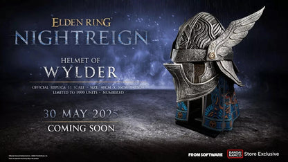 Elden Ring Nightreign Helmet of Wylder Replica 1:1 Limited 9999 Numerato Nuovo