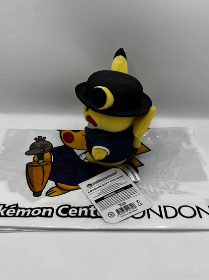 Pikachu Peluche Pokemon Center Exlusive UK - New - Nuovo con etichetta