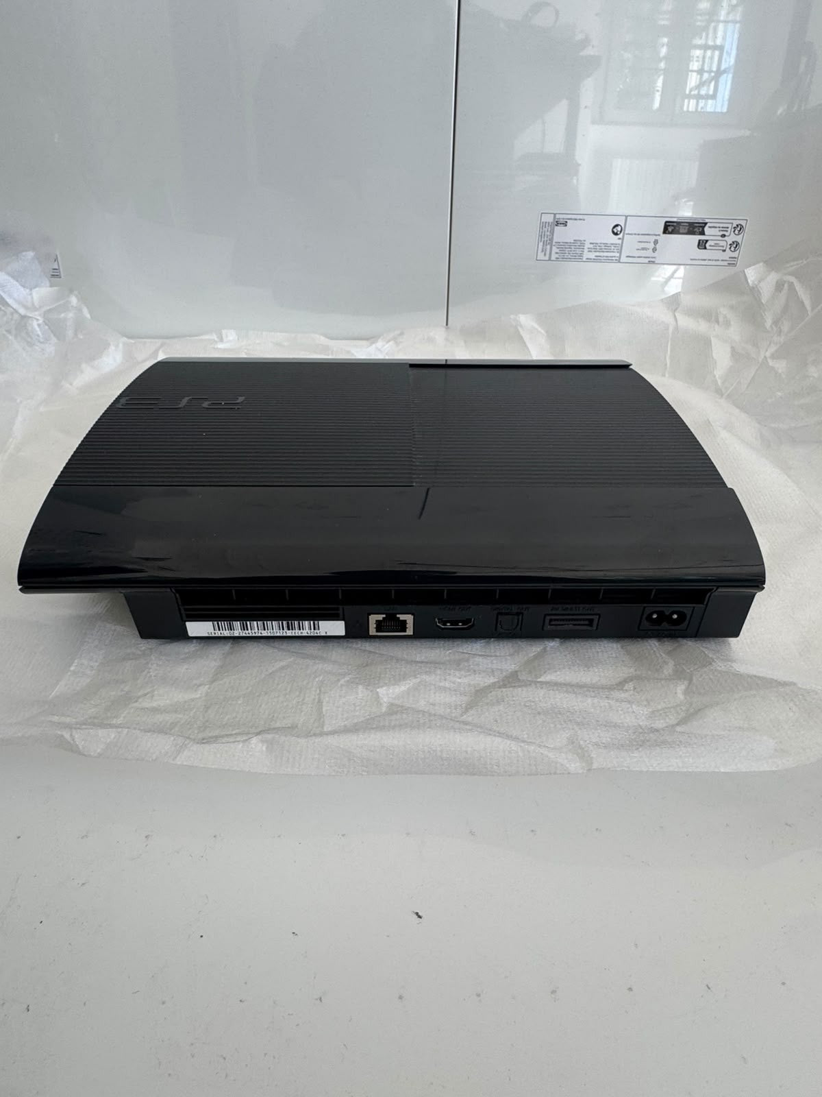 PlayStation 3 PS3 Boxed 500GB Super Slim Gran Turismo 6 + The Last Of US No Game