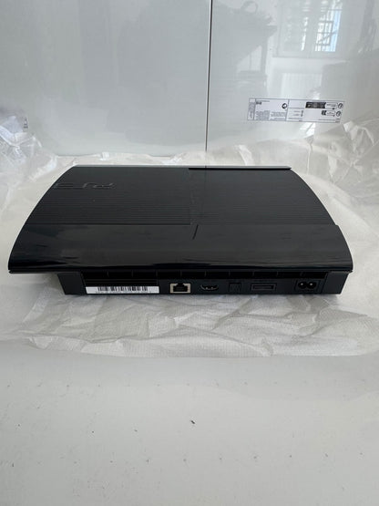 PlayStation 3 PS3 Boxed 500GB Super Slim Gran Turismo 6 + The Last Of US No Game