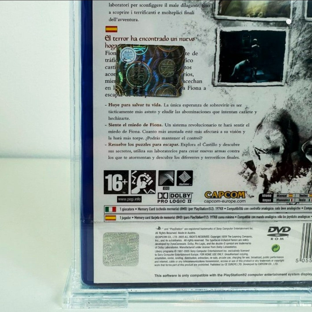 Haunting Ground PS2 Sealed ITA/SPA Y-Fold – Gradato The Games Market 9.4