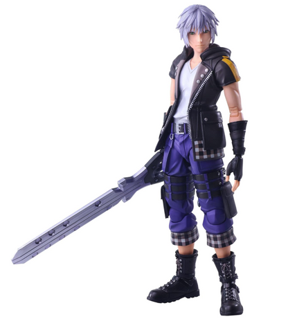 Kingdom Hearts Riku Play Arts Kai Square Enix Action Figure 24 cm NEW SEALED