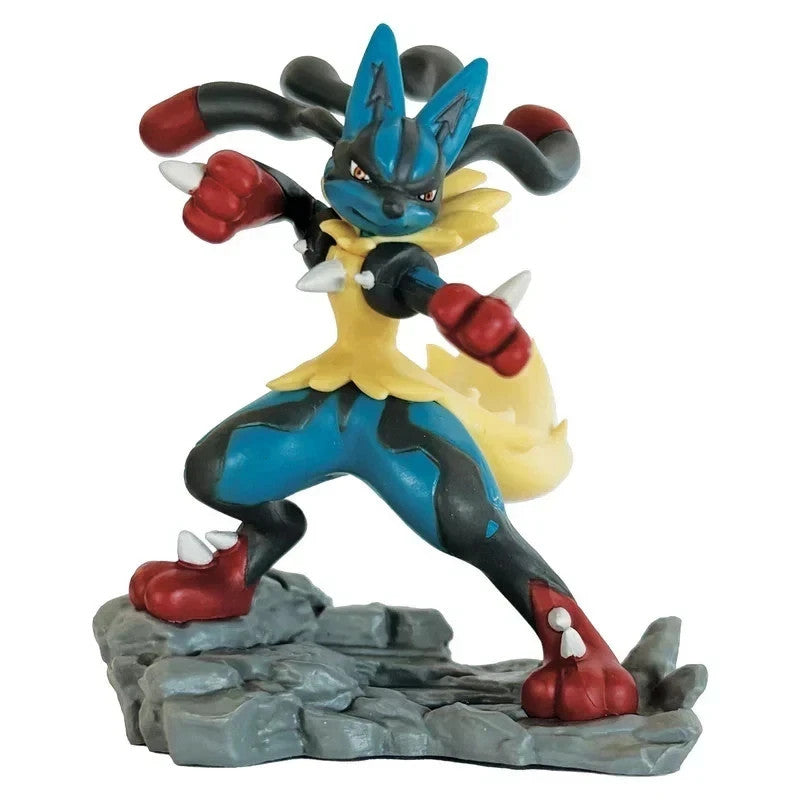 Carte Pokemon Collezione con Statuina Mega Lucario-EX Box 5 Buste (ITA) – SEALED