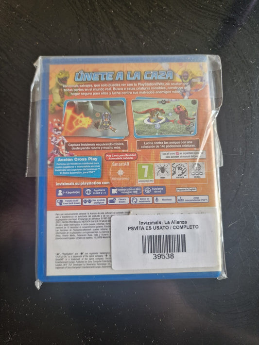 Invizimals: L'alleanza PS Vita Pal Esp Used Complete