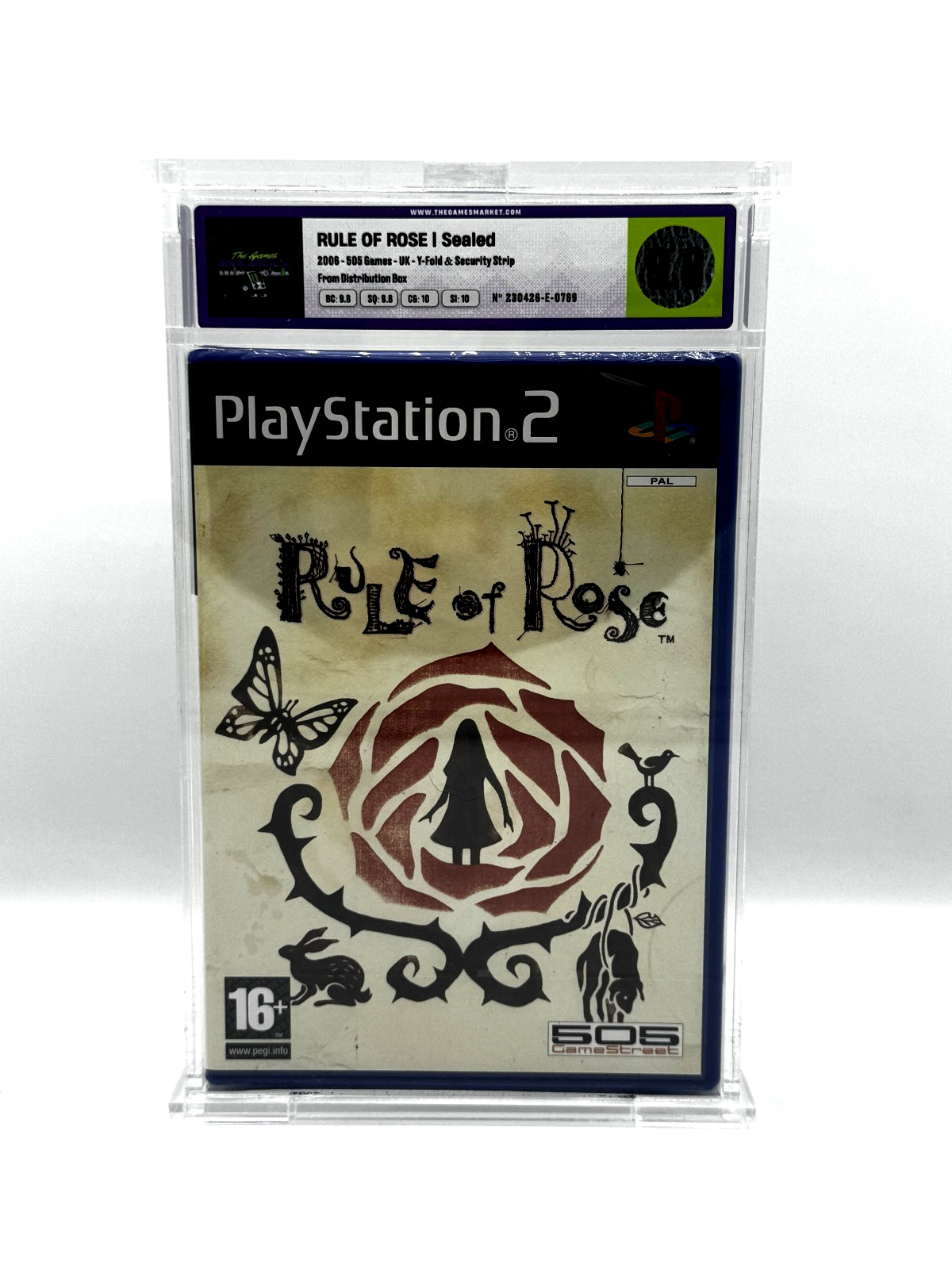 Rule of Rose PS2 Sealed Graded 9.8 TheGamesMarket UK PAL Rare Horror