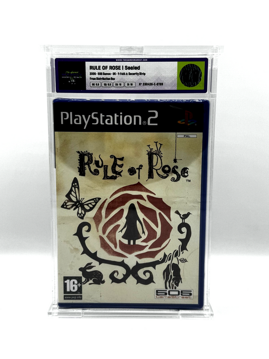 Rule of Rose PS2 Sealed Graded 9.8 TheGamesMarket UK PAL Rare Horror