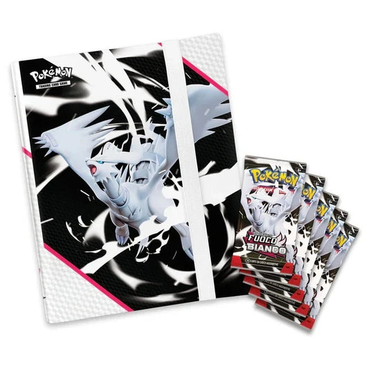 Carte Pokemon Collezione con raccoglitore Fuoco Bianco - 5 Buste (ITA) – SEALED