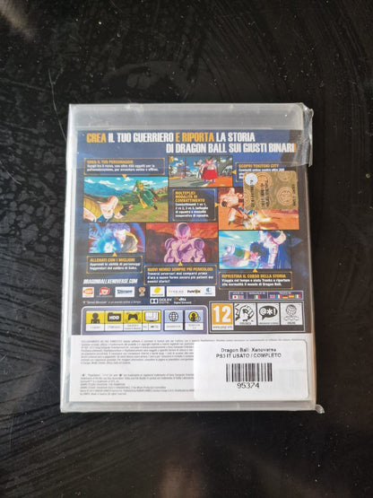 Dragon Ball Xenoverse PS3 Pal Ita Usato Completo