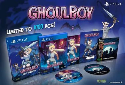 Ghoulboy Limited Edition PS4 Play-Asia Nuovo Sigillato Rare