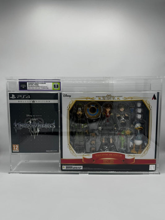 Kingdom Hearts III Deluxe Edition PS4 + Bring Arts Toy Story Ver. - Gradato 9.6
