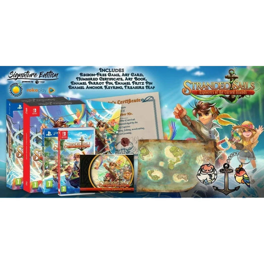 Stranded Sails: Explorers of the Cursed Islands Signature Edition Switch New