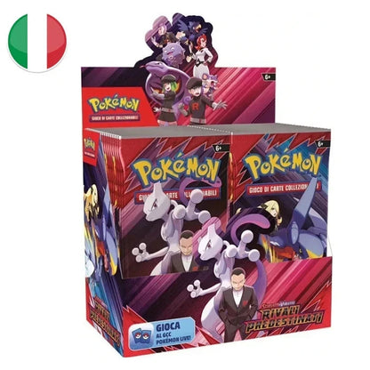 Carte Pokemon set Rivali Predestinati Booster Box Display 36 Buste (ITA) SEALED
