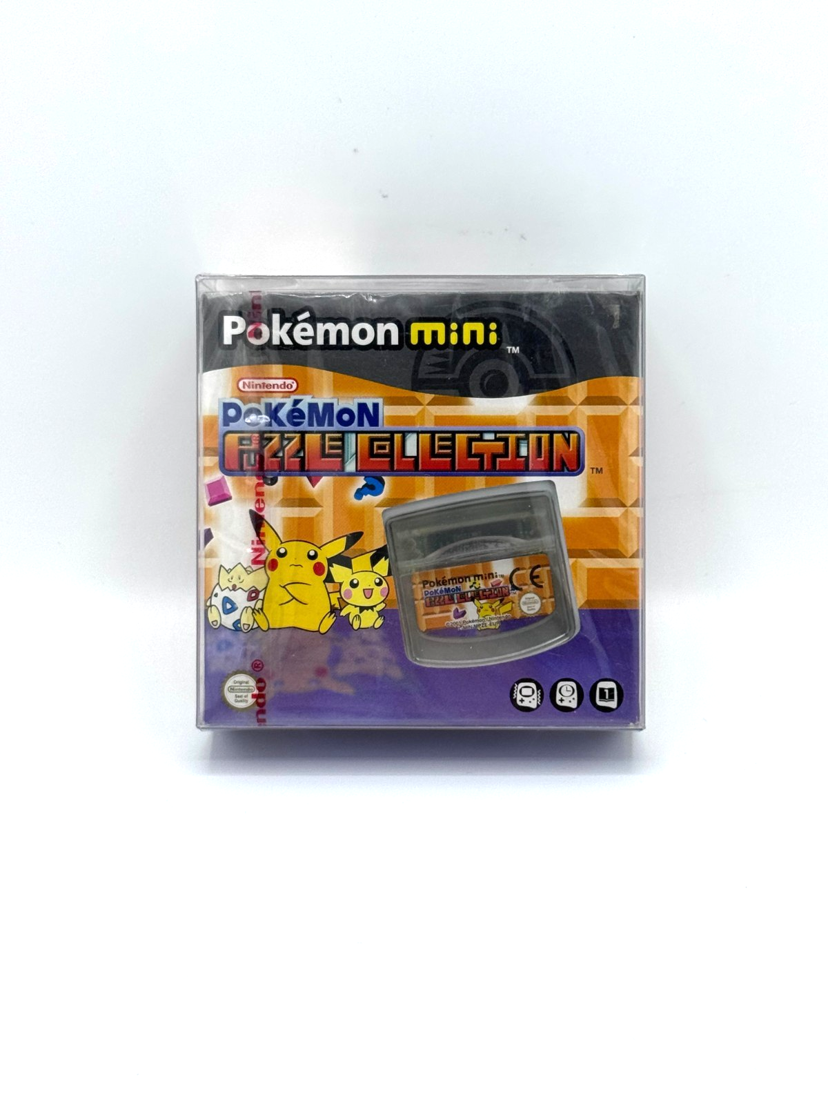 Pokémon Puzzle Collection Pokémon Mini PAL  Completo CIB Nintendo SEALED + TECA