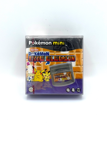 Pokémon Puzzle Collection Pokémon Mini PAL  Completo CIB Nintendo SEALED + TECA