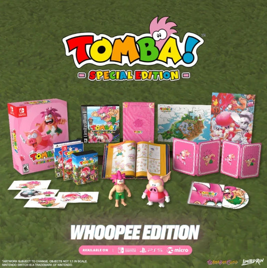 TOMBA! SPECIAL EDITION - WHOOPEE EDITION LIMITED RUN #245 - SWITCH (NEW SEALED)