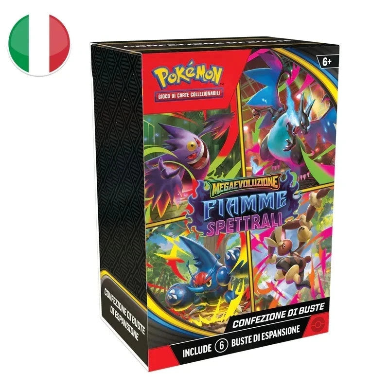 Carte Pokemon set Fiamme Spettrali Bundle Confezione 6 Buste (ITA) - SEALED