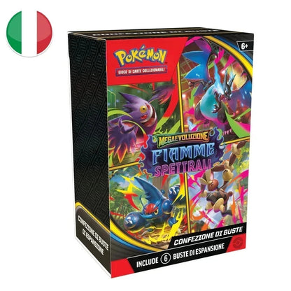 Carte Pokemon set Fiamme Spettrali Bundle Confezione 6 Buste (ITA) - SEALED