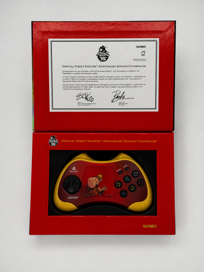 Street Fighter 15th Anniversary Edition Controller Ken PS2 - Nuovo Sigillato