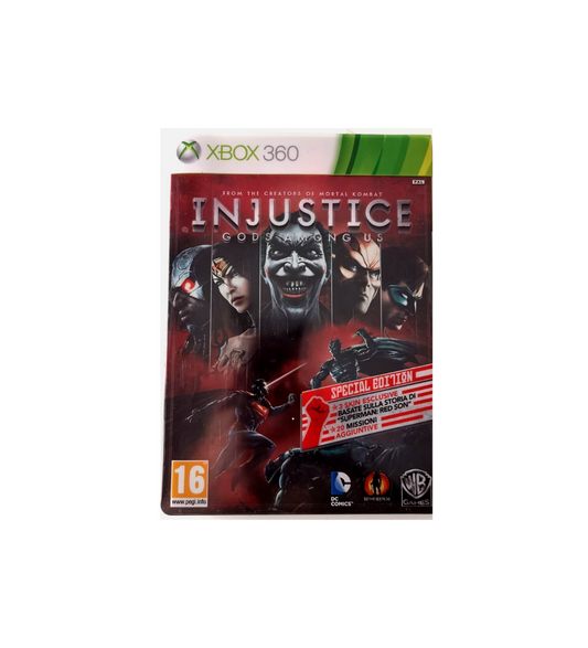 INJUSTICE Special Edition Steelbook Xbox 360 PAL ITA