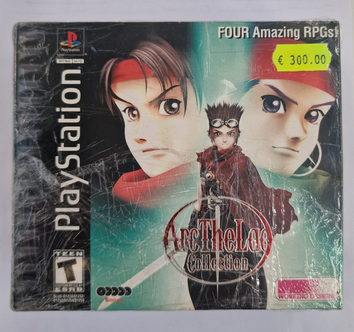 Arc The Lad Collection PS1 NTSC-U USA Complete PlayStation 1