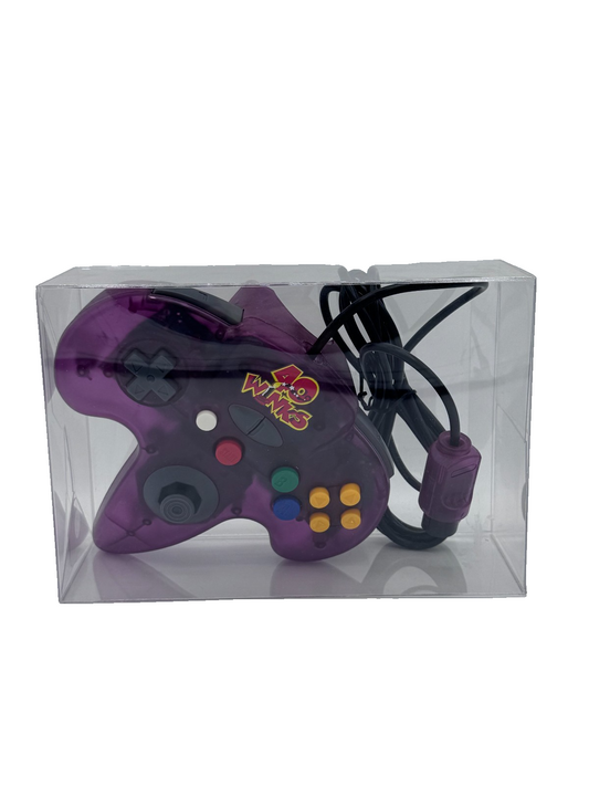 40 Winks Limited Collector's Edition N64 PAL CIB WOW Controller Atomic Purple