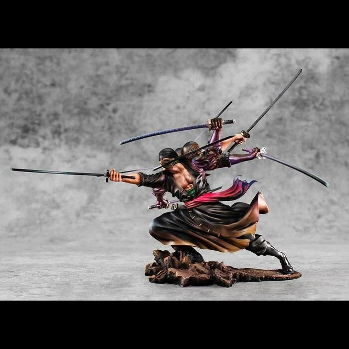 One Piece Roronoa Zoro Demon Spirit Asura P.O.P Maximum Megahouse Figure NEW