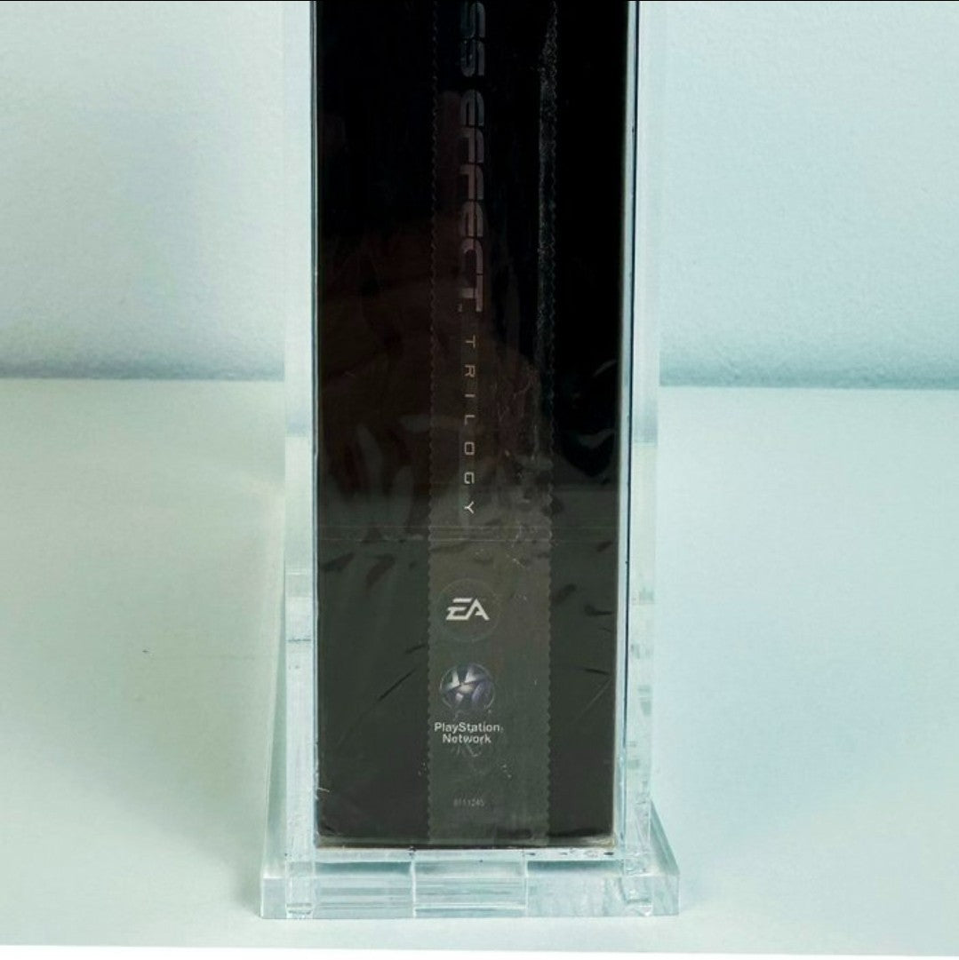 Mass Effect Trilogy PS3 Sealed Graded 9.0 Y-Fold Rare PAL Italian