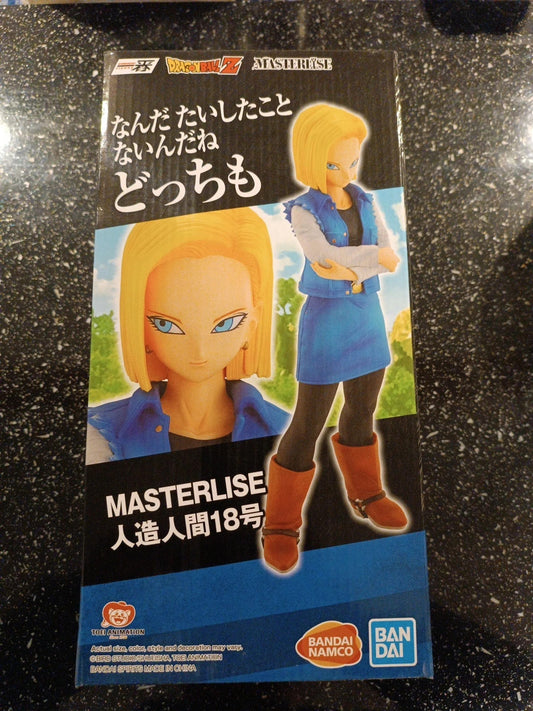 Dragon Ball Z Android 18 Masterlise Ichibansho Banpresto Figure NEW