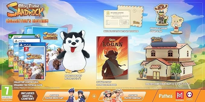 My Time at Sandrock Collector's Edition Nintendo Switch Nuovo Sigillato