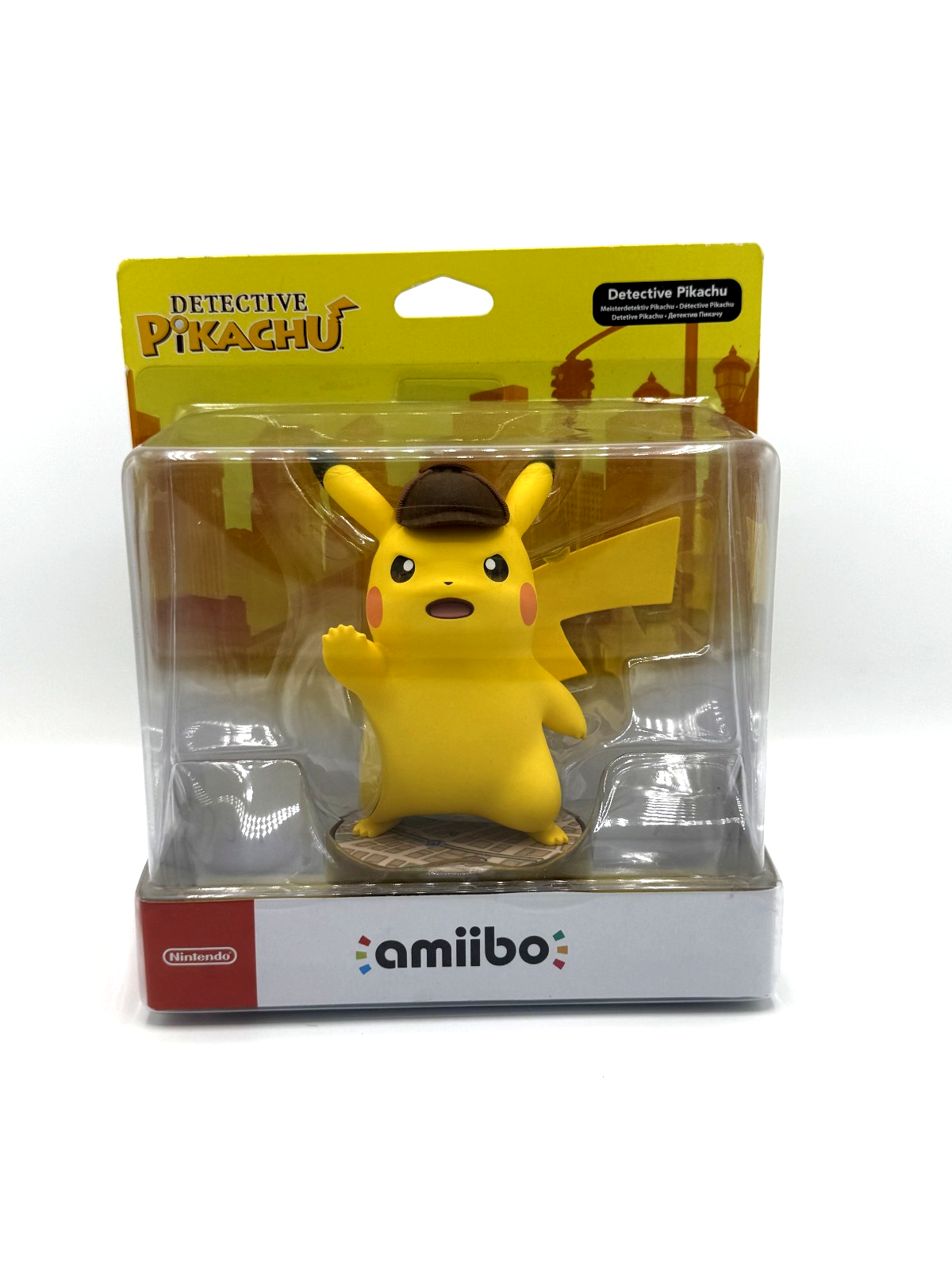 Amiibo Detective Pikachu Nintendo Switch / 3DS - Originale Ufficiale - Completo