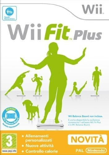 Wii Fit Plus Nintendo Wii Pal Complete With Manual Italian Or European Version