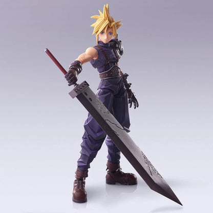 Final Fantasy VII Cloud Strife Bring Arts Square Enix Action Figure NEW SEALED