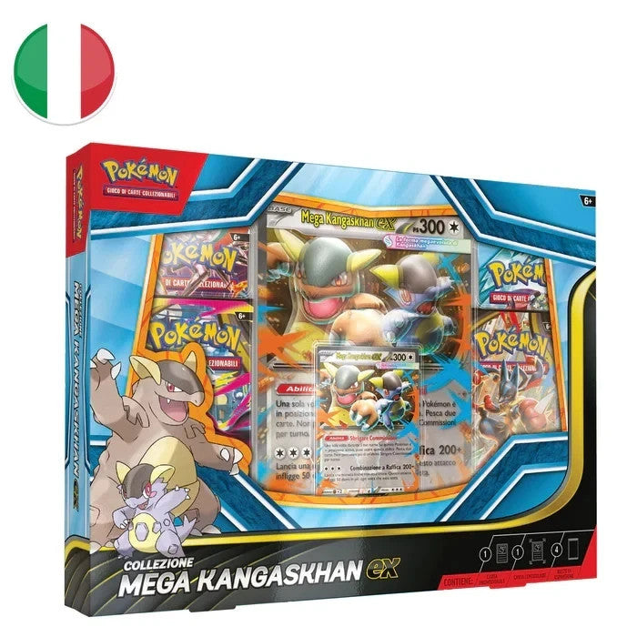 Carte Pokemon Collezione Megaevoluzioni MEGAKangaskhan-EX 5 Buste (ITA) – SEALED
