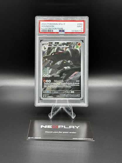 Pokémon - Houndoom - Segreto Fiabesco - SFA 066/064 - PSA 9 Italiano
