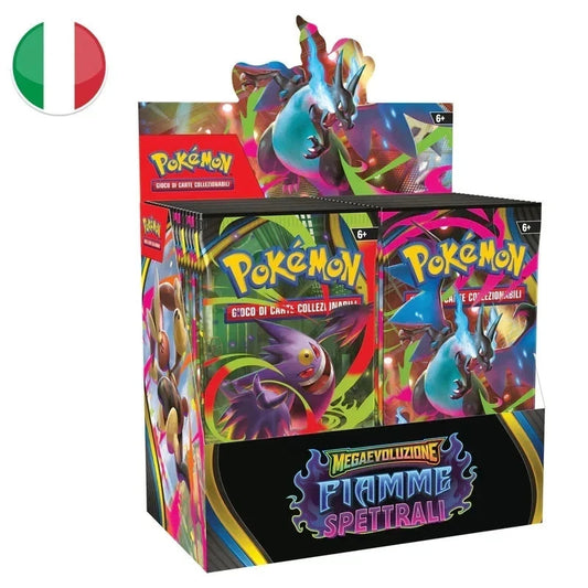 Carte Pokemon Fiamme Spettrali Booster Box Display 36 Buste Italiano SEALED