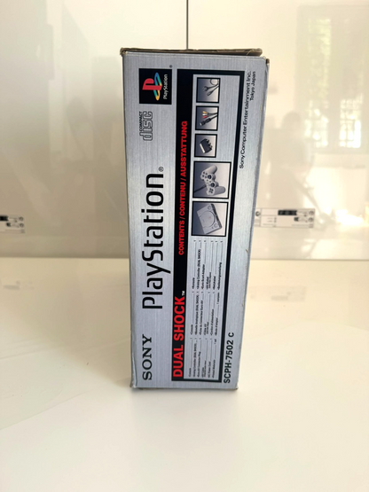 CONSOLE SONY PLAYSTATION 1 PS1 SCPH-7502 C - COMPLETA - MANUALI SIGILLATI NUOVI