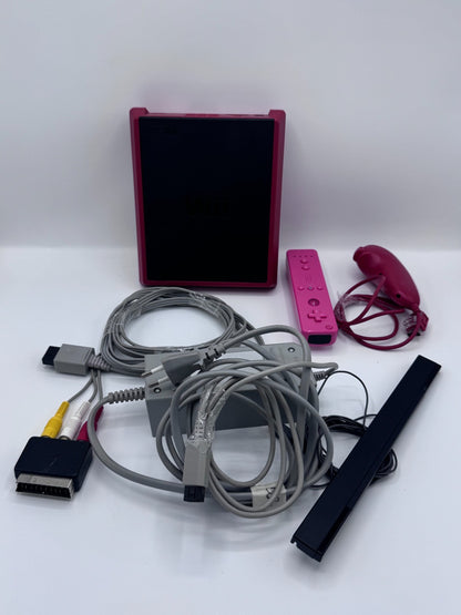 Nintendo Wii Mini Rossa Console Completa Box Originale Wii Remote Motion PAL