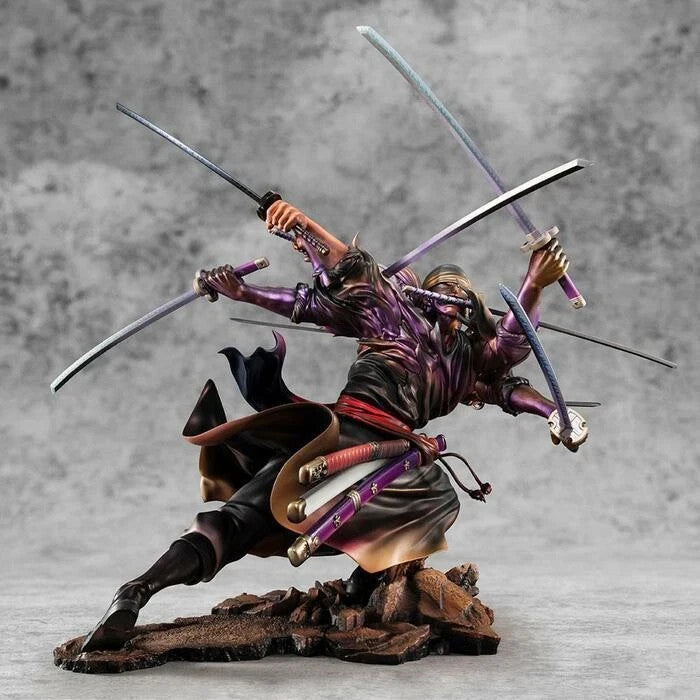 One Piece Roronoa Zoro Demon Spirit Asura P.O.P Maximum Megahouse Figure NEW
