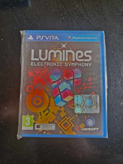 Lumines: Electronic Symphony Sony PS Vita Pal Italiano Usato Completo