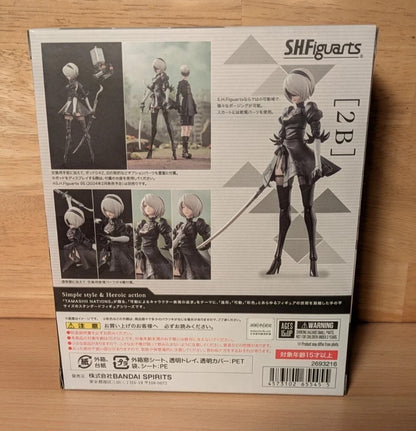 NieR Automata 2B SH Figuarts Tamashii Nations Bandai Action Figure NEW SEALED