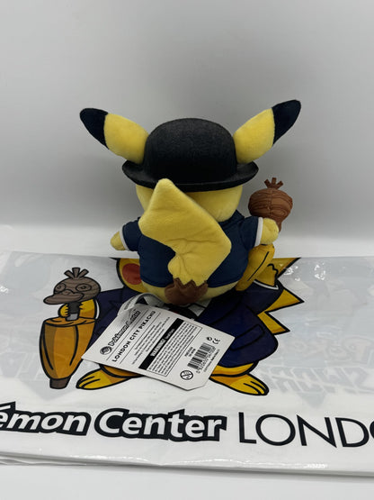 Pikachu Peluche Pokemon Center Exlusive UK - New - Nuovo con etichetta