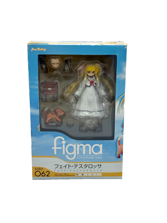 Figma 062 Fate Testarossa Uniform Ver Magical Girl Lyrical Nanoha Max Factory