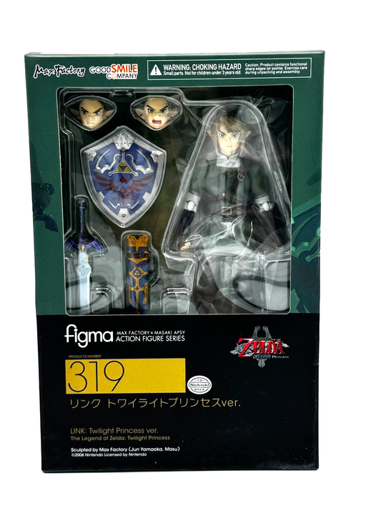 Figma 319 Link Twilight Princess Ver. – The Legend of Zelda –  Good Smile - NEW