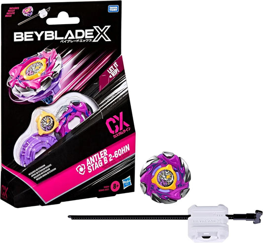 Beyblade X Antler Stag B 2-60HN CX Starter Pack Hasbro Takara Tomy Nuovo