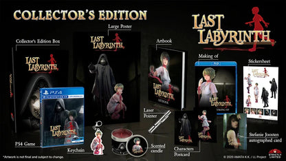 Last Labyrinth Limited Edition PS4 PAL EU Nuovo Sigillato