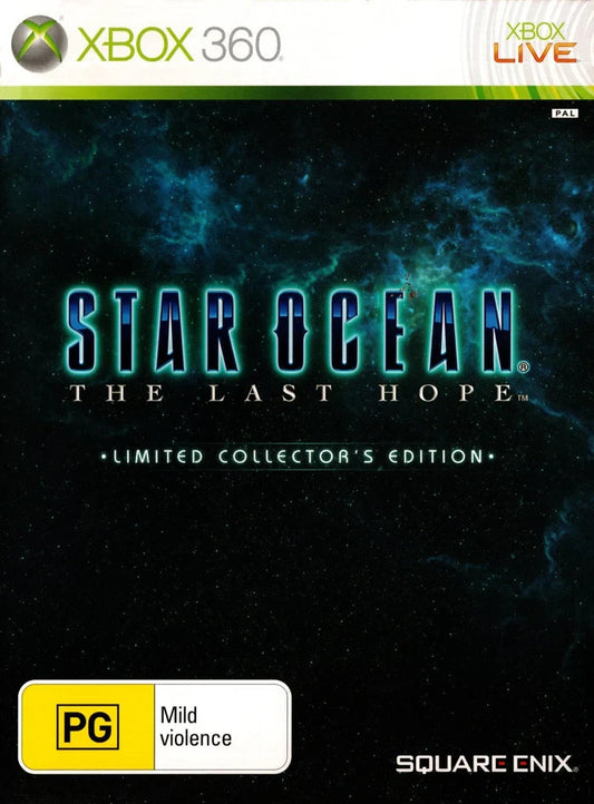 Star Ocean The Last Hope Limited Edition Xbox 360 Cartonato Nuovo Sigillato