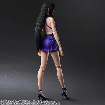Final Fantasy VII Remake Tifa Lockhart Dress Ver Play Arts Kai Figure NEW SEALED