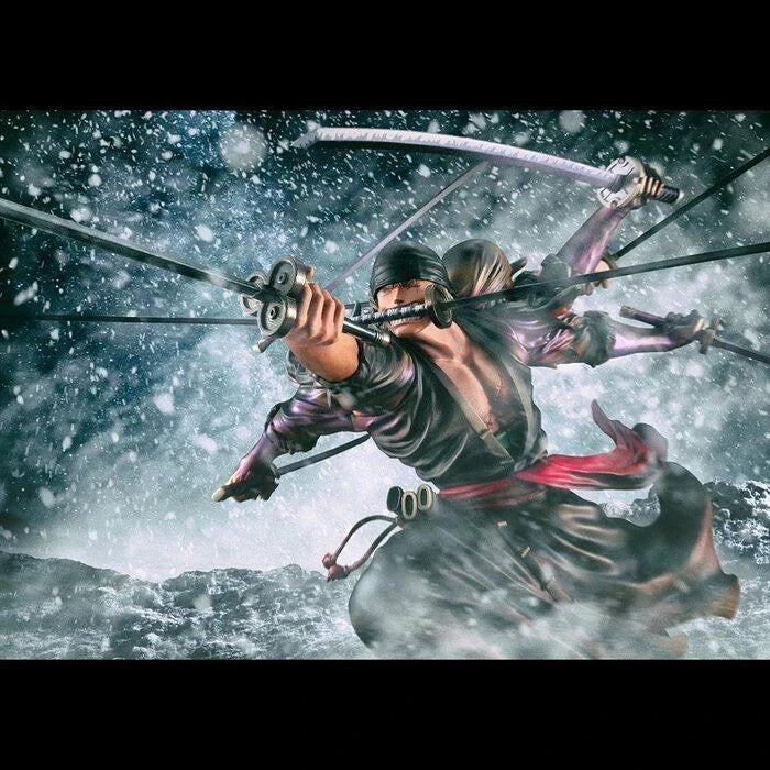 One Piece Roronoa Zoro Demon Spirit Asura P.O.P Maximum Megahouse Figure NEW