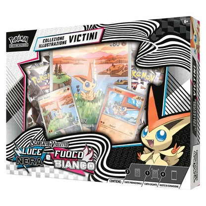 Carte Pokemon Collezione Illustrazione Victini - 4 Buste (ITA) – SEALED