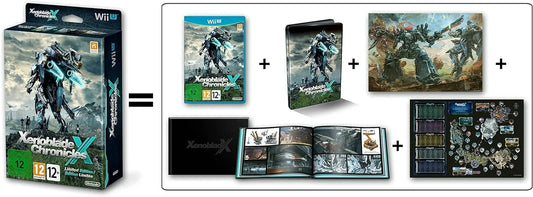 Xenoblade Chronicles X Limited Edition Wii U PAL ITA Completo Cartonato